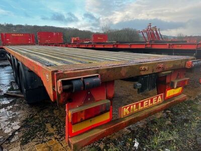 2000 Samro Triaxle Flatbed Trailer - 3