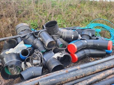 Large Quantity of Drainage Joint Fittings & Pipes