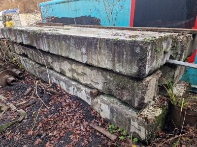 6 x Reinforced Concrete Blocks Used as test Weights - 2