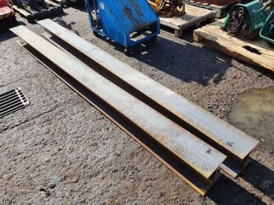 2 x 3400mm x 200mm RSJ's