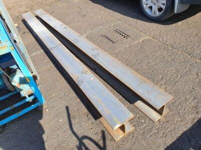 2 x 3400mm x 200mm RSJ's - 2