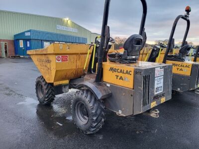 2019 Mecalac TA3H 3ton Straight Tip Dumper - 5