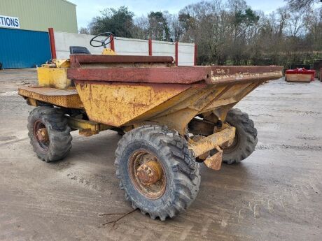 Thwaites All Drive Straight Tip 3ton Dumper