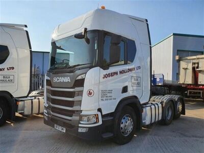 2017 Scania R450 Topline 6x2 Rear Lift Tractor Unit