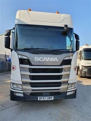 2017 Scania R450 Topline 6x2 Rear Lift Tractor Unit - 2