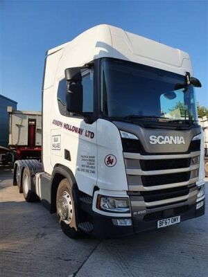 2017 Scania R450 Topline 6x2 Rear Lift Tractor Unit - 3