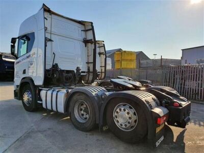 2017 Scania R450 Topline 6x2 Rear Lift Tractor Unit - 5