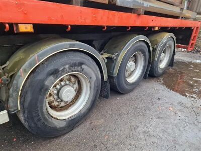 1997 Broshuis Triaxle Extending Flat Trailer - 3