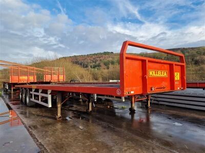 1997 Don Bur Triaxle Flat Trailer