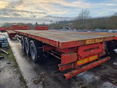 2002 Weighlifter Triaxle Extending Flat Trailer - 5