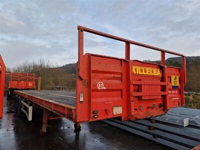 2002 Weighlifter Triaxle Extending Flat Trailer - 14