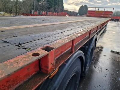 2002 Weighlifter Triaxle Extending Flat Trailer - 23