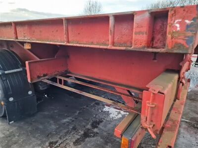 2002 Weighlifter Triaxle Extending Flat Trailer - 24