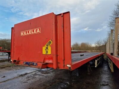 2000 Wilson Triaxle Flat Trailer