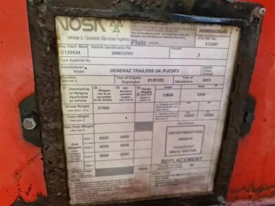 2000 Wilson Triaxle Flat Trailer - 9