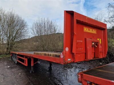 2002 Montracon Triaxle Flat Trailer