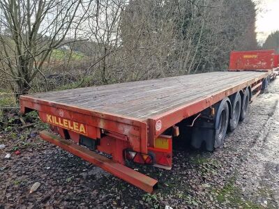 2002 Montracon Triaxle Flat Trailer - 2