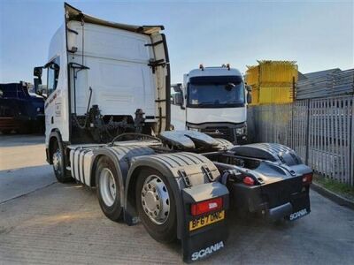 2018 Scania R450 Topline 6x2 Rear Lift Tractor Unit - 4