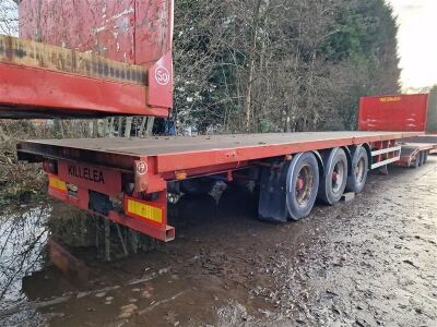 1997 Burg Triaxle Flat Trailer - 3