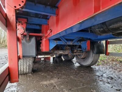 1997 Burg Triaxle Flat Trailer - 4