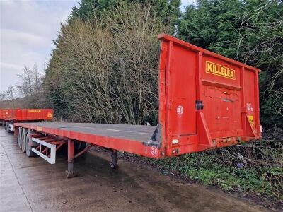 1994 Montracon Triaxle Flat Trailer