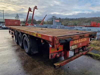 2001 M&G Triaxle Flat Trailer - 3