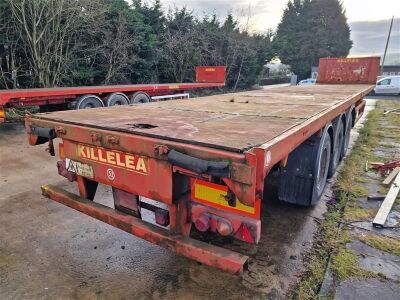 2001 M&G Triaxle Flat Trailer - 4