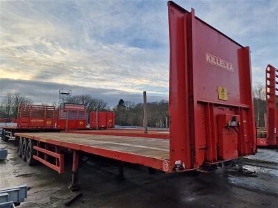 2001 M&G Triaxle Flat Trailer