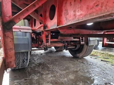 1986 Javelin Triaxle Extending Flat Trailer - 4