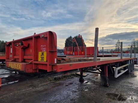 2007 Corus Triaxle Flat Trailer