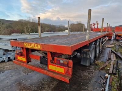 2007 Corus Triaxle Flat Trailer - 2