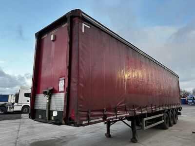 2010 Montracon Triaxle Curtainside Trailer