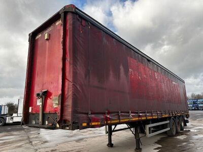 2010 Montracon Triaxle Curtainside Trailer