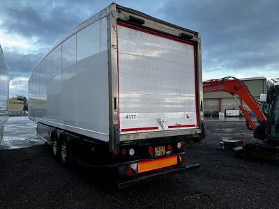 2008 Donbur Tandem Axle Tear Drop Box Trailer - 3