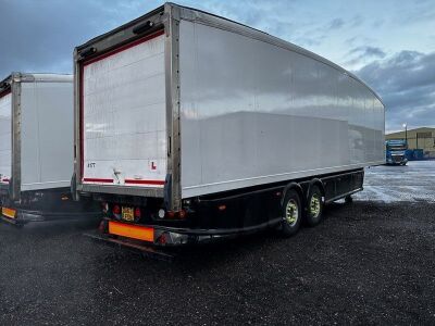 2008 Donbur Tandem Axle Tear Drop Box Trailer - 4