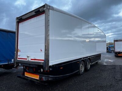 2007 Donbur Tandem Axle Tear Drop Box Trailer - 4