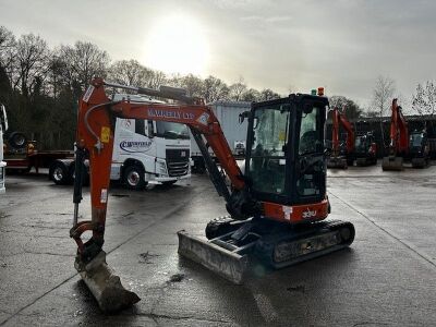 2021 Hitachi ZX33U-6 CLR Mini Digger