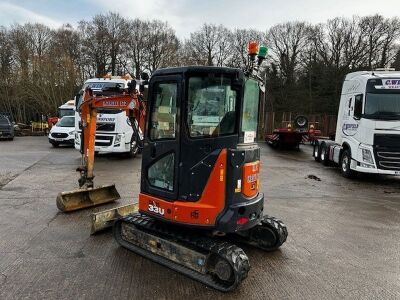 2021 Hitachi ZX33U-6 CLR Mini Digger - 2