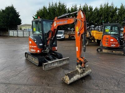 2021 Hitachi ZX33U-6 CLR Mini Digger - 4