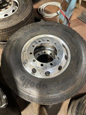 3x Used & Unused Alloy Wheels with Tyres