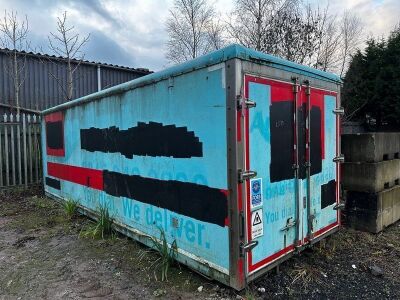 Truck Body with Barn Doors