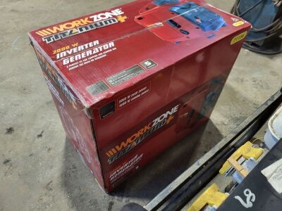 New & Unused Workzone 2000W Inverter Generator 