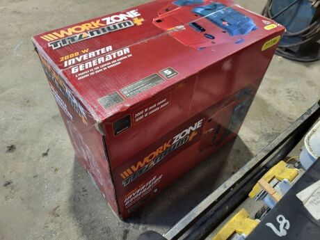 New & Unused Workzone 2000W Inverter Generator 