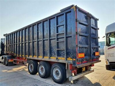 2012 Rothdean Triaxle Steel Body Coil well 75yrd³ Tipping Trailer - 4