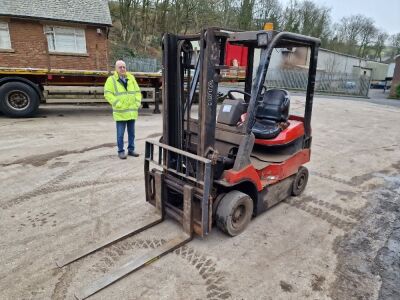 2002 Toyota 7FB15 Electric Forklift - 2