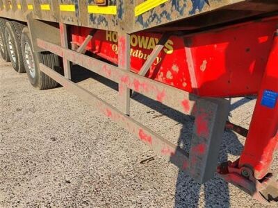 2012 Rothdean Triaxle Steel Body Coil well 75yrd³ Tipping Trailer - 17