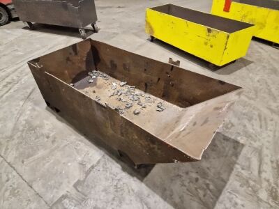Skid Mounted Steel Bin