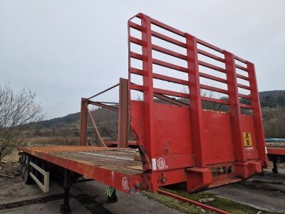 2004 SDC Triaxle Extending Flat Trailer - 3