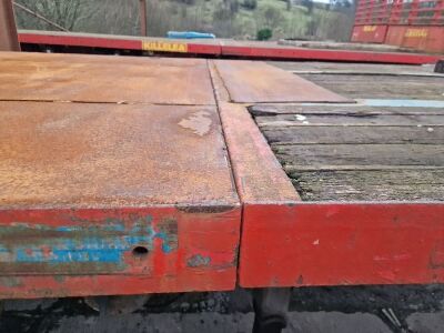 2004 SDC Triaxle Extending Flat Trailer - 7