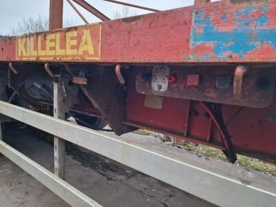 2004 SDC Triaxle Extending Flat Trailer - 11